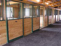 Signature Horse Stalls - Post-Frame Building Option