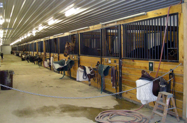 Libertyville IL, Stable and Arena, Allen Miller, Lester Buildings
