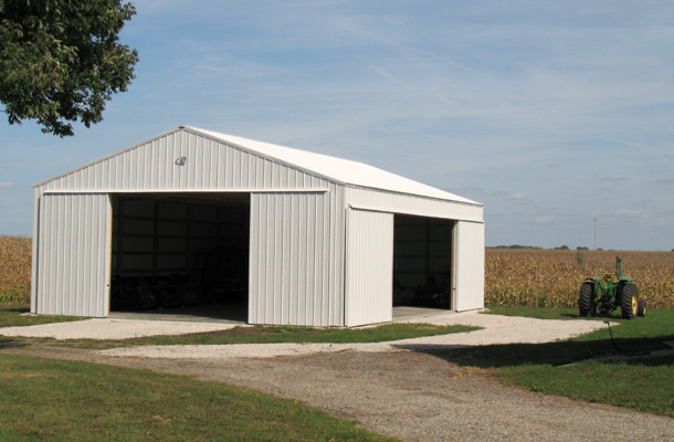 Geneseo, IL, Ag Storage and Shop, Bob Johnson Construction, Lester Buildings