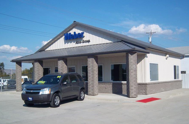 Silvis, IL, Commercial space for Used Car Dealership, Bob Johnson Construction Inc., Lester Buildings