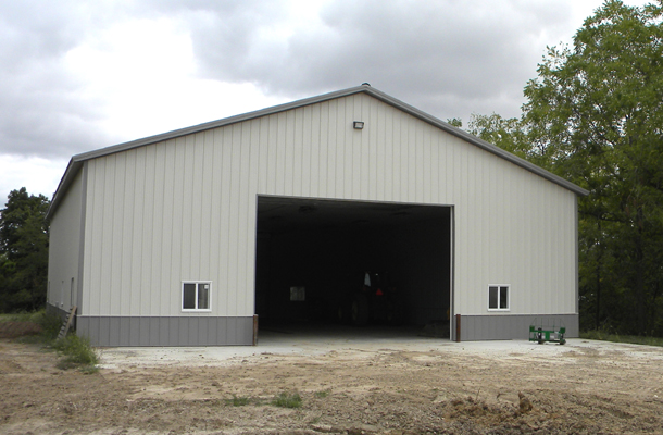 Columbus Junction, IA, ag storage and shop, Eastern Iowa Building Inc., Lester Buildings