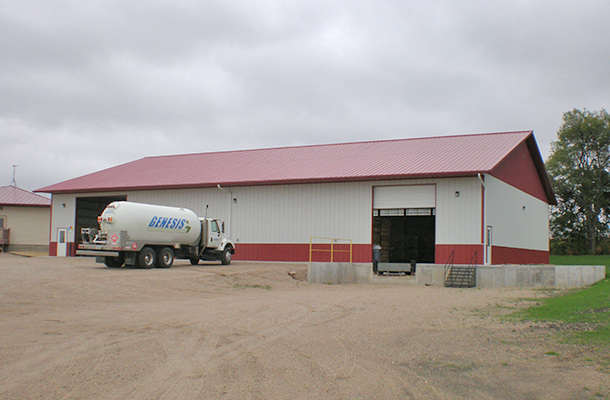 LeCenter, MN, Seed Storage, Lani Driscoll, Lester Buildings