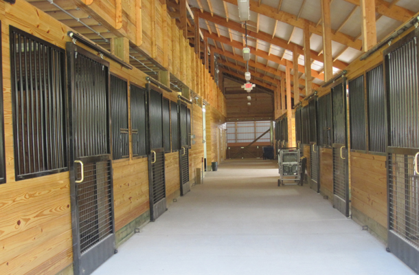 Sudbury, MA, Horse stable and arena, Kurtz Inc., Lester Buildings