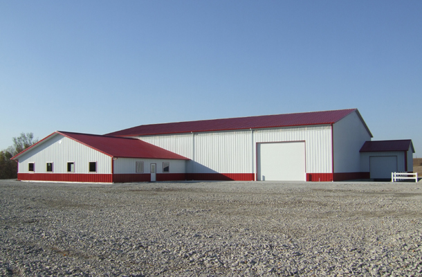 Faucett, MO, Seed Storage, Workman Fencing and Construction, Lester Buildings