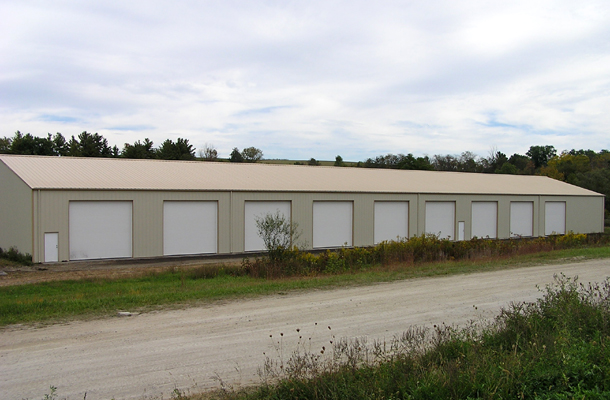 St. Clairsville, OH, Truck storage garage, Mark Stiles Sr. Construction, LLC, Lester Buildings