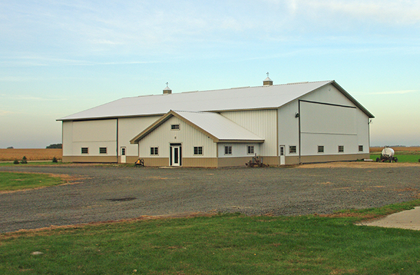 Hector MN, Ag Storage and Office, Ron Foust, Lester Buildings