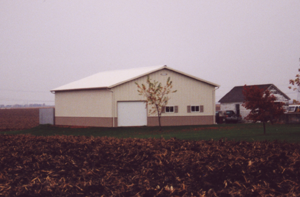 Eureka IL, Garage, Midwest Building Systems Inc., Lester Buildings