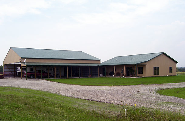 Ottawa KS, Stable Arena with living quarters, Lester Buildings