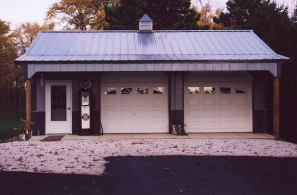 Brimfield IL, Garage, Midwest Building Systems Inc., Lester Buildings