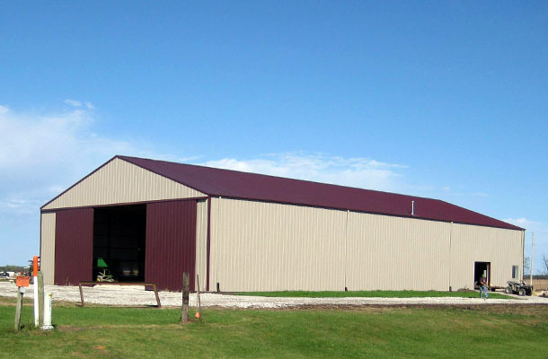 Marshalltown IA, Ag Storage or Shop, Eastern Iowa Building Inc., Lester Buildings