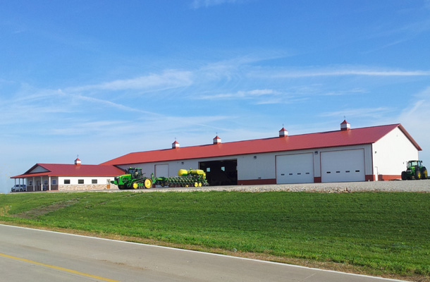 Washington, IA, Farm Shop, Eastern Iowa Building Inc., Lester Buildings