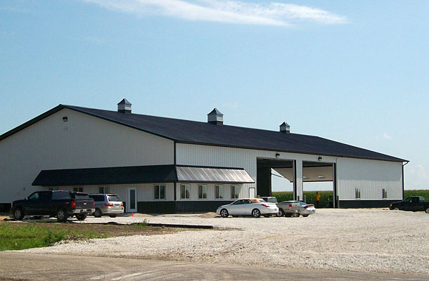 Monmouth IA, Ag Storage and Shop, Eastern Iowa Building Inc., Lester Buildings