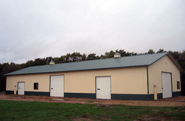 Starbuck MN, Ag Storage and Shop, Daryl Delzer, Lester Buildings