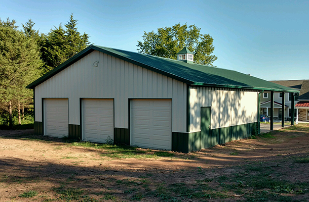 Gettysburg PA, Garage, Melvin W. Smith Building Systems LLC, Lester Buildings
