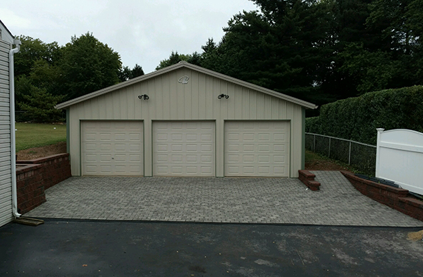 West Chester PA, Garage, Melvin W. Smith Building Systems LLC, Lester Buildings