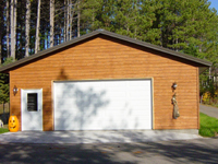 Cedar Siding - Post-Frame Building Option