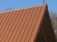 Uni-Rib Steel Roof - Post-Frame Building Option