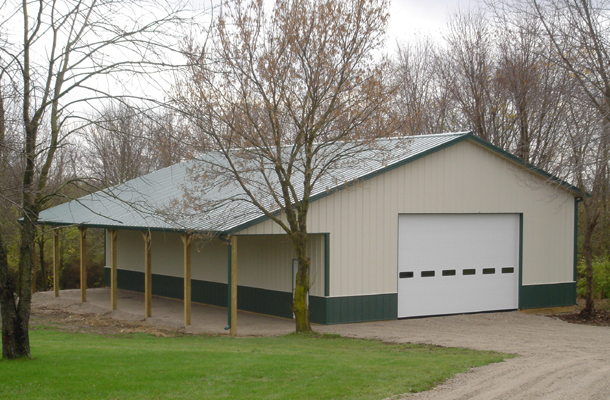 West Jefferson OH, Garage, Sterling Construction Inc., Lester Buildings