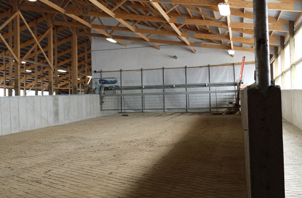 Castile, NY, Free stall dairy barn, Getterr Done Construction, Inc., Lester Buildings