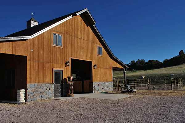 Franktown CO, horse stable, Sapphire Construction Inc., Lester Buildings