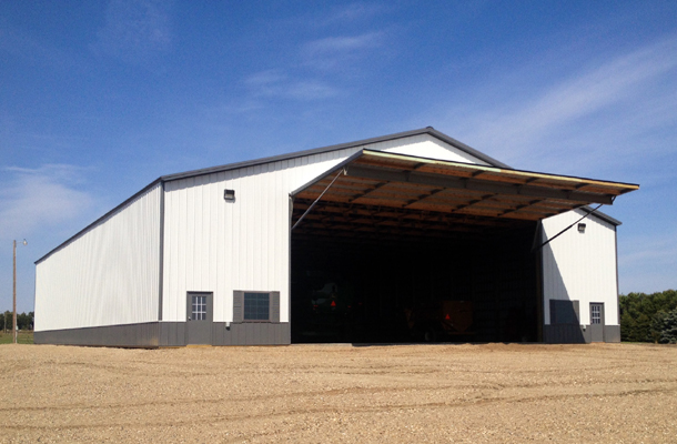 Selby, SD, Ag Storage, Wolf Construction LLC, Lester Buildings