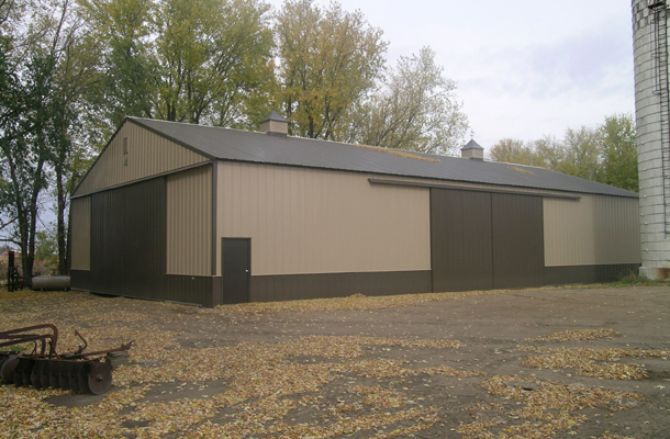 Silver Lake MN, Ag Storage, Ron Foust, Lester Buildings