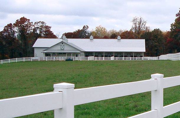 Shell Lake WI, Stable and Arena with Living Quarters, Butch Boehler, Lester Buildings