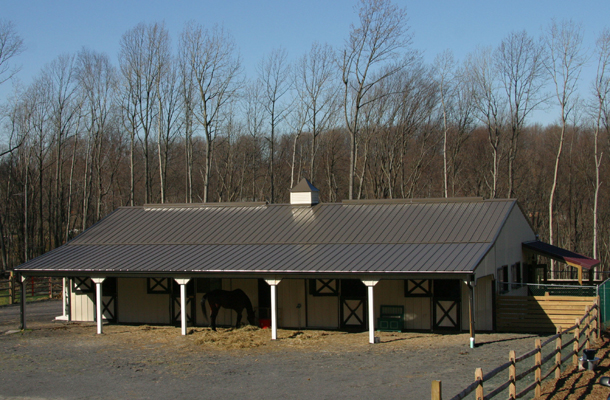 Chester Springs, PA, Stable, M&S Building Systems, Lester Buildings