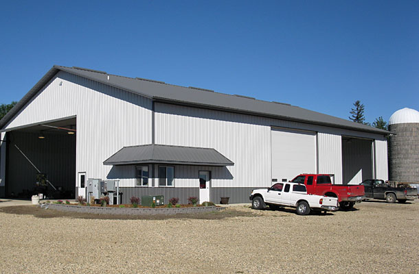 Cleghorn IA, Ag Storage and Shop, Tom Witt Contractor Inc., Lester Buildings