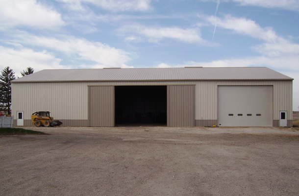 Hubbard IA, Ag Storage and Shop, K-Van Construction Company Inc., Lester Buildings