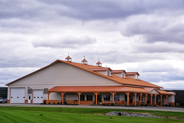 Athens WI, Livestock Education Center and Milkhouse, SD Ellenbecker Inc., Lester Buildings