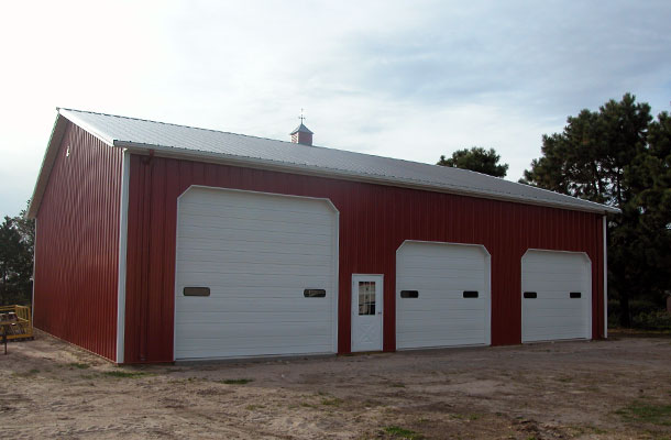Elkhorn NE, Garage and Hobby Shop, Anderson & Sons Inc., Lester Buildings