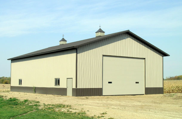 Cokato MN, Ag Storage and Shop, Ron Foust, Lester Buildings