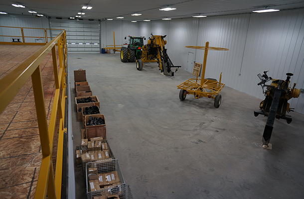 Tiffin, OH, Warehouse and Office, Anstead Construction LLC, Lester Buildings