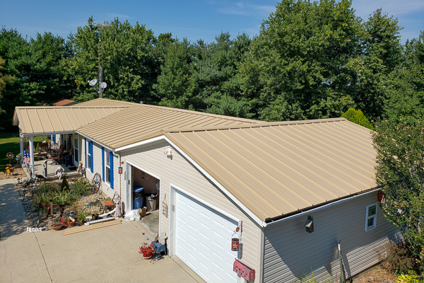 Shumway IL, Residential Eclipse re-roof, 32' x 75', Sheldon Schulte Construction Inc., Lester Building Systems