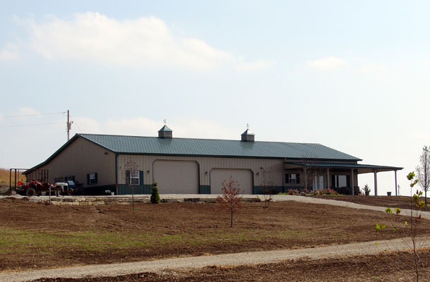 Wamego KS, Residence, K-Construction Inc., Lester Buildings