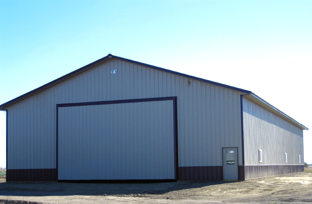 Ellendale, ND, Ag Storage, Power Pivot Door, Lester Buildings