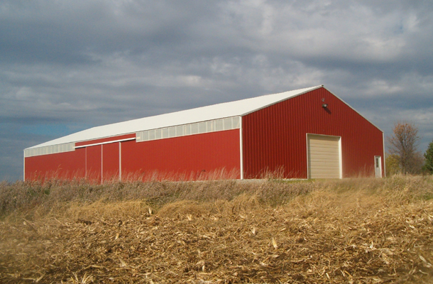 Clarks Grove MN, Ag Storage and Shop, Freeborn's Pride Builders Inc., Lester Buildings