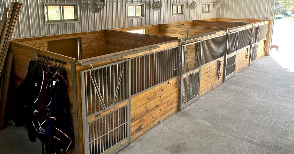 Key Features Every Post-Frame Horse Barn Needs