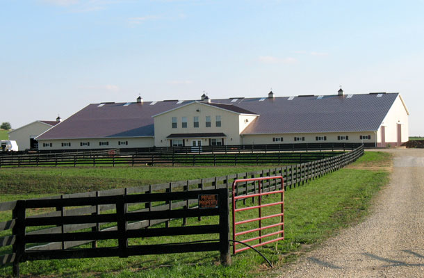 Maple Park IL, Stable and Arena, Ivan Hovden, Lester Buildings