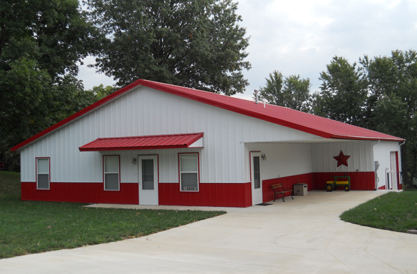Country Club, MO, Hobby Building, Workman Fencing and Construction, Lester Buildings