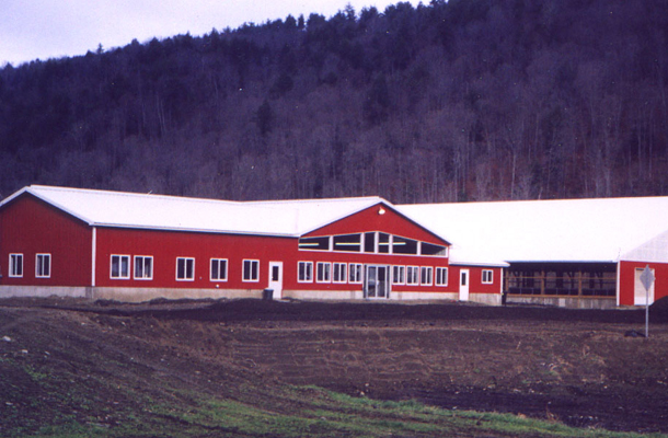 Brookfield, VT, Dairy Freestall, Bud Carpenter Inc., Lester Buildings