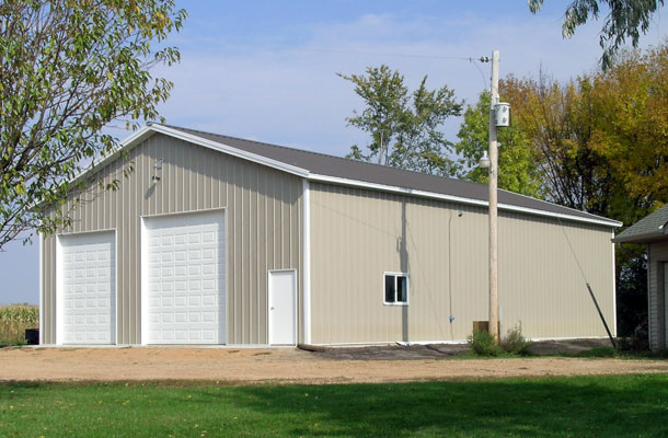 Mayer MN, Garage and Hobby Shop, Ron Foust, Lester Buildings