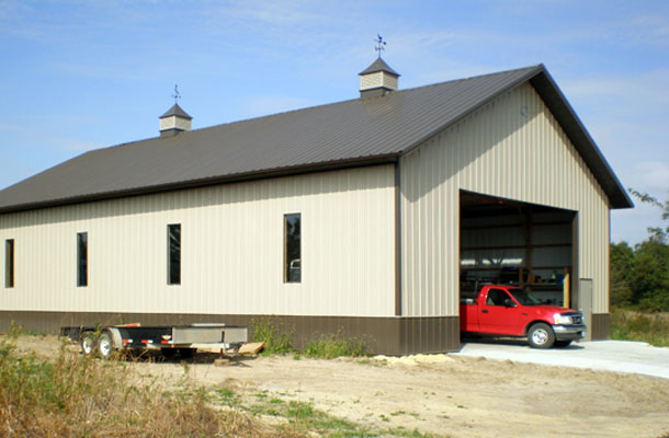 Lisbon IA, Hobby Shop, Eastern Iowa Building Inc., Lester Buildings