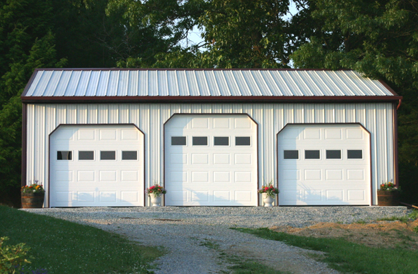 Coatesville PA, Garage, M&S Building Systems, Lester Buildings