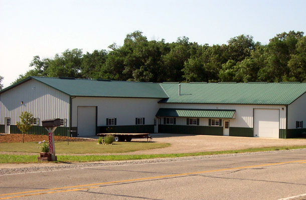 Lake Mills IA, Office Building, K-Van Construction Company Inc., Lester Buildings