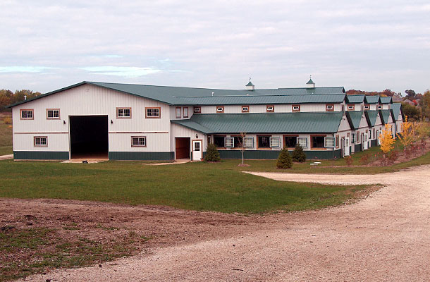 Hawthorn Woods IL, Stable, Pine Grove Equestrian Center, Allen Miller, Lester Buildings