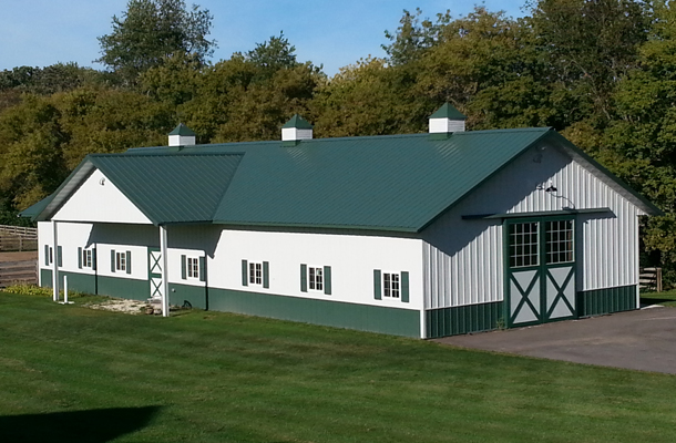 Dousman, WI, Stable, Arena, Brad Hovden, Lester Buildings