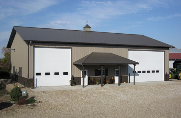 Newell IA, Ag Storage and Shop, Tom Witt Contractor Inc., Lester Buildings