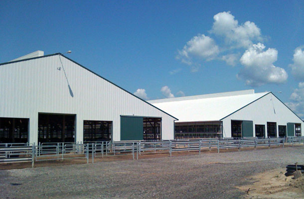 Beloit OH, Dairy Freestall, Witmers Inc., Lester Buildings